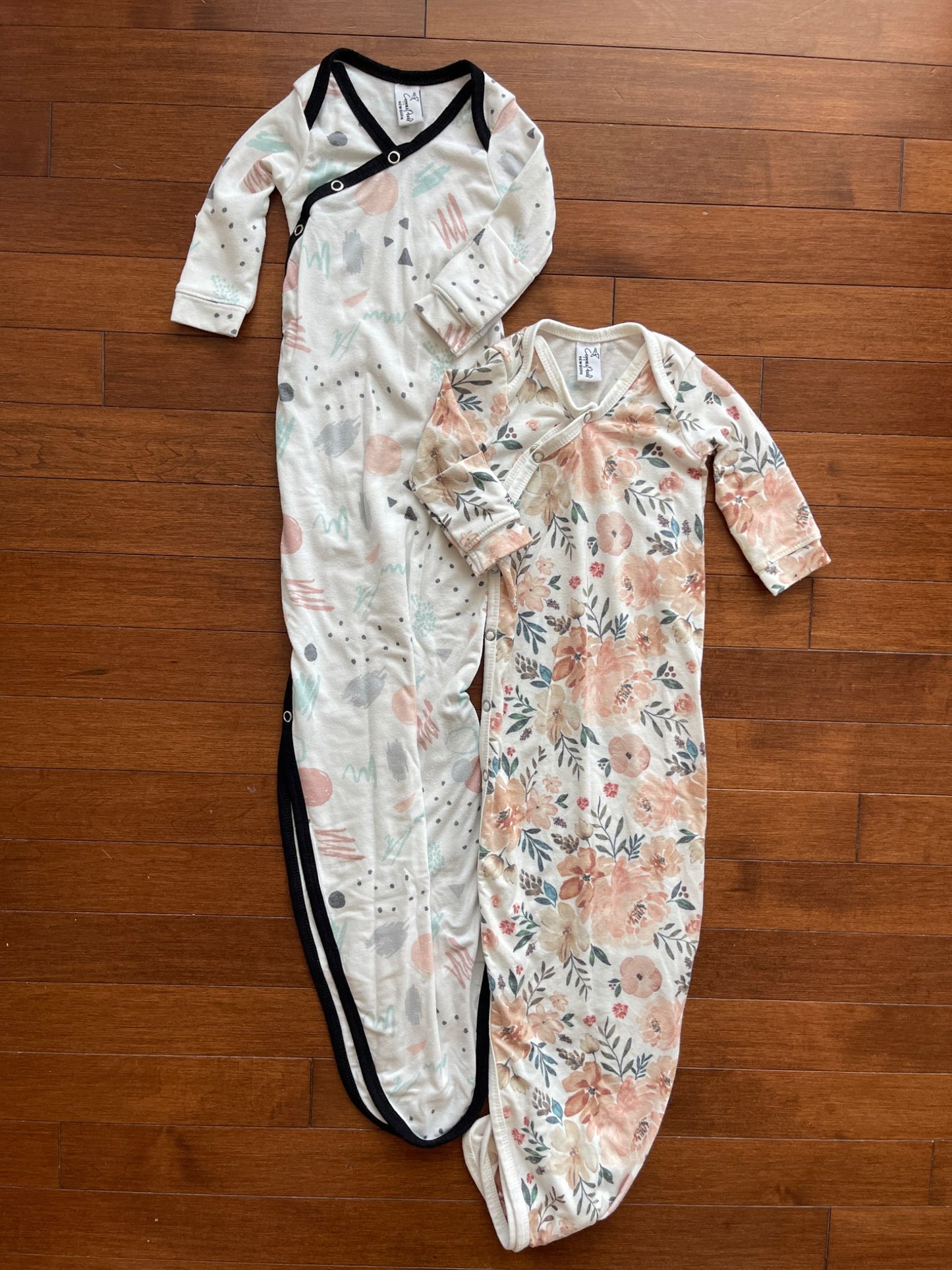 Copper Pearl Knotted Gowns, Kids Newborn