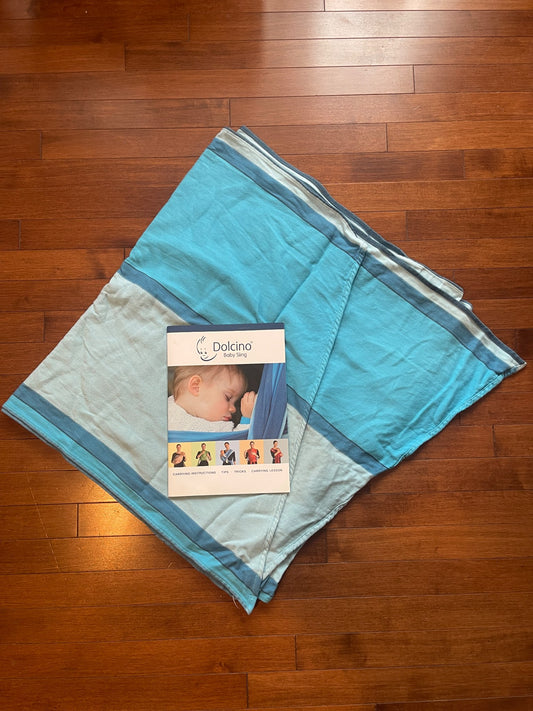 Blue Woven Wrap
