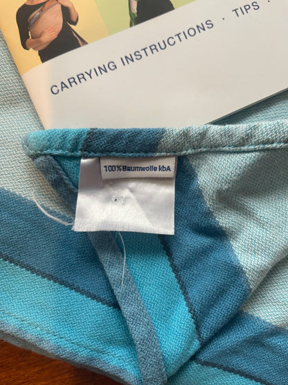 Blue Woven Wrap