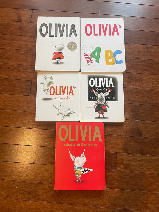 Set of 7 Olivia Books