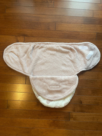 Newborn Onesies and Fuzzy Swaddle Set, 0-3 Months (Newborn)