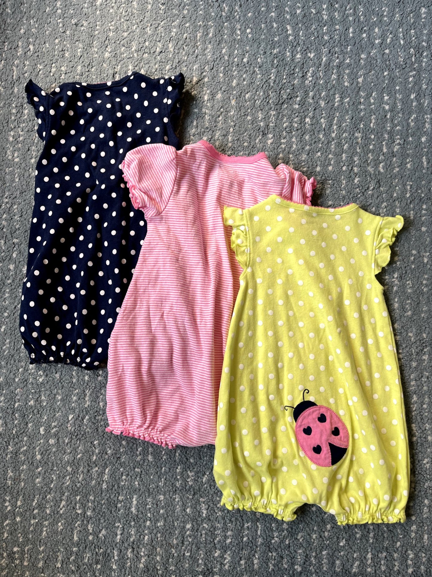 Summer Rompers Bundle, Kids 12 Month (9-12M)
