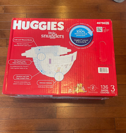 Huggies Little Snugglers Size 3