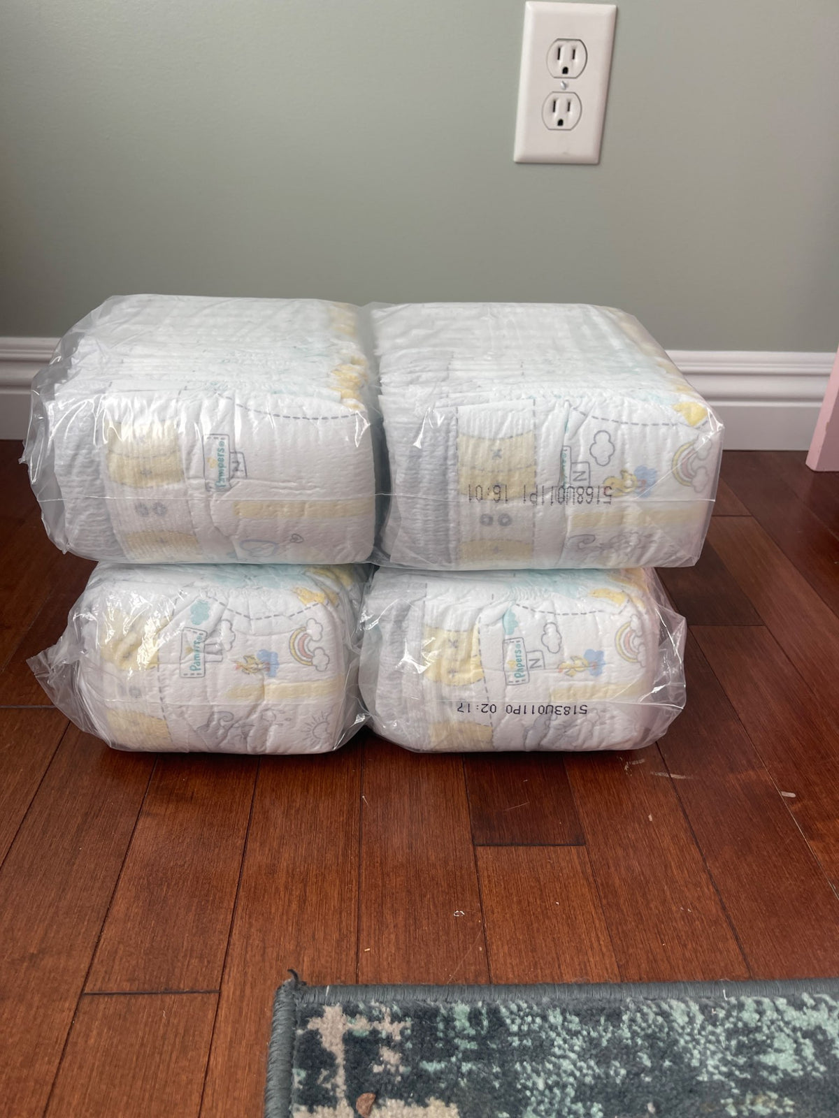 Pampers newborn diapers
