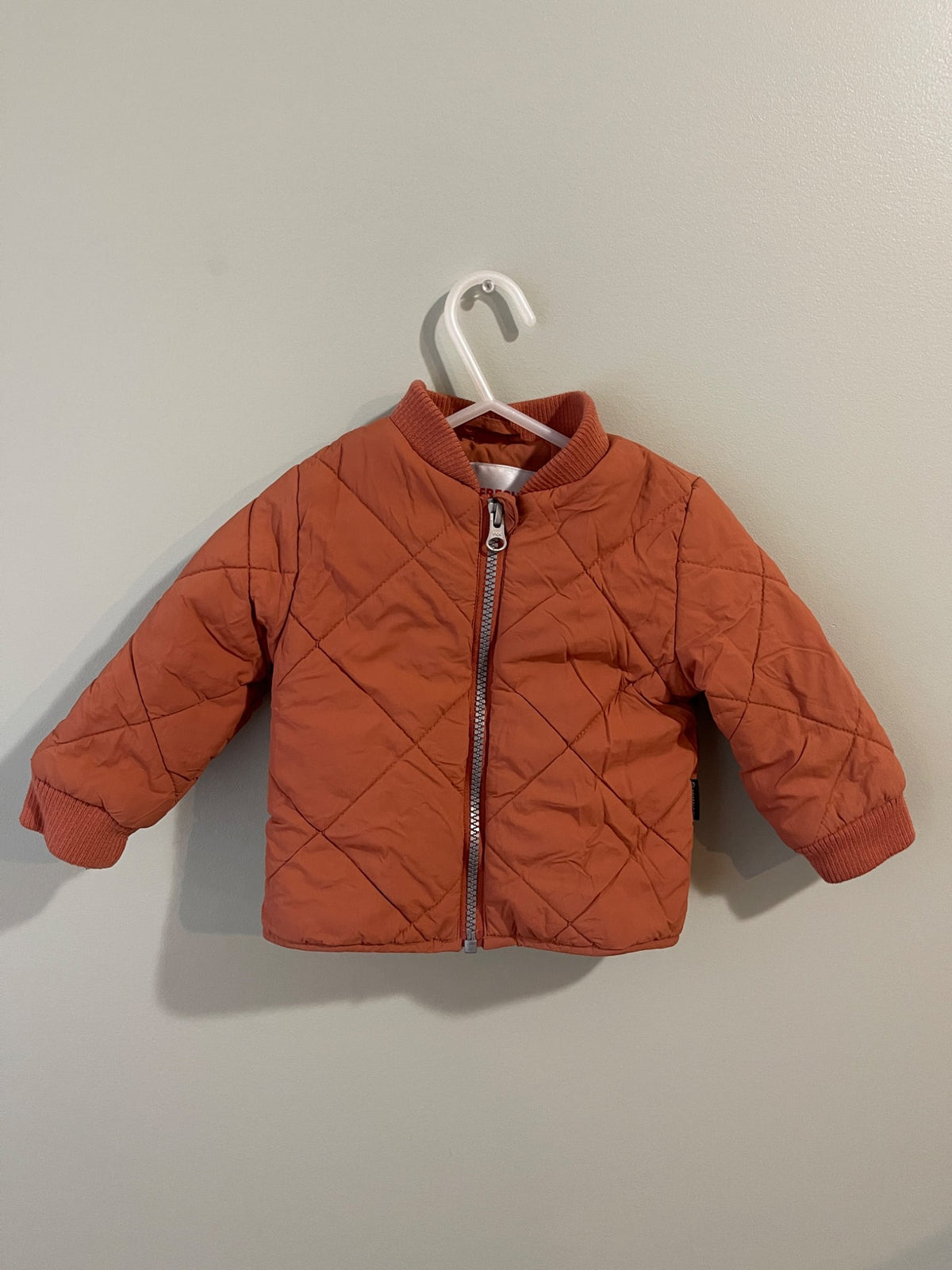 6-12 month Burnt Orange puffer jacket, Kids 9 Month (6-9M)