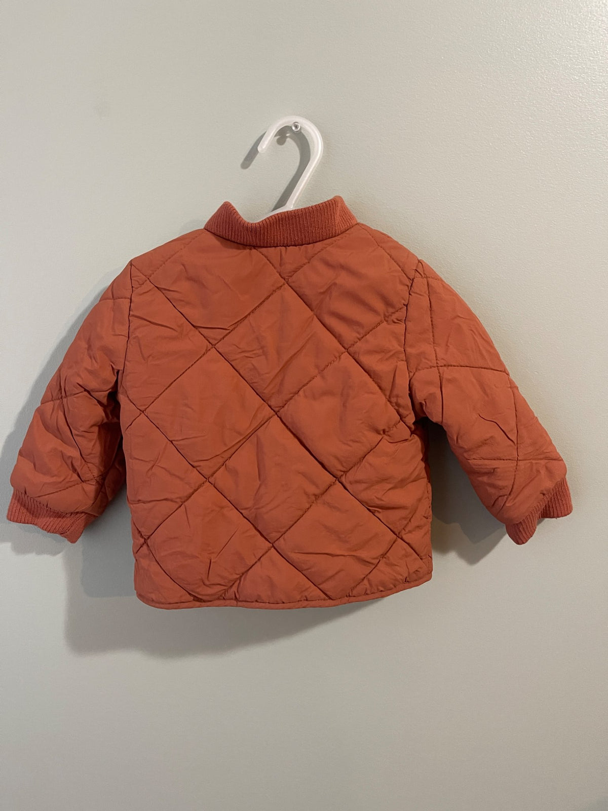 6-12 month Burnt Orange puffer jacket, Kids 9 Month (6-9M)