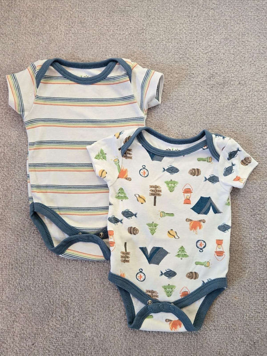 2-piece romper set, Kids 3 Month (0-3M)