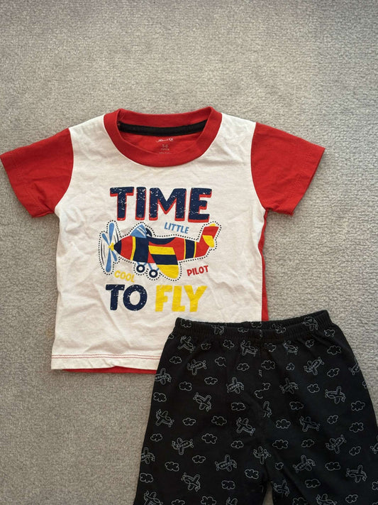 2 piece outfit - shirt and shorts, Kids 6 Month (3-6M)