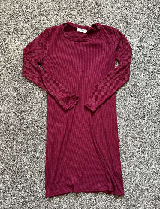 Red Maternity Dress, Maternity L (12-14)