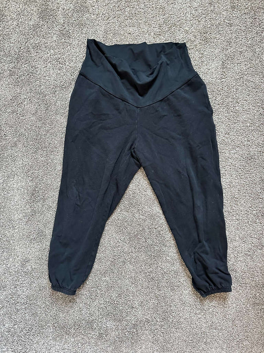 Maternity Rollover-Waist Sweatpants, Maternity L (12-14)