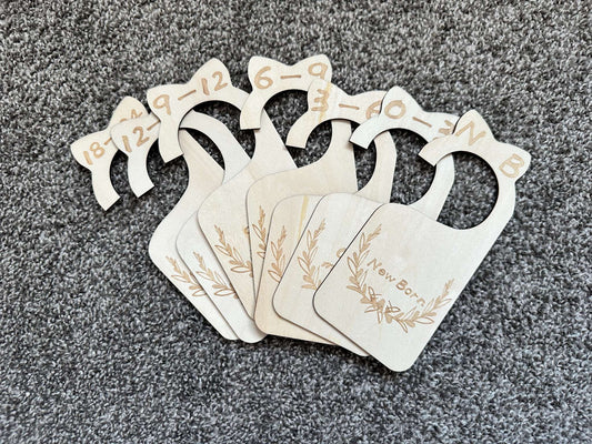 Wooden Baby Closet Dividers