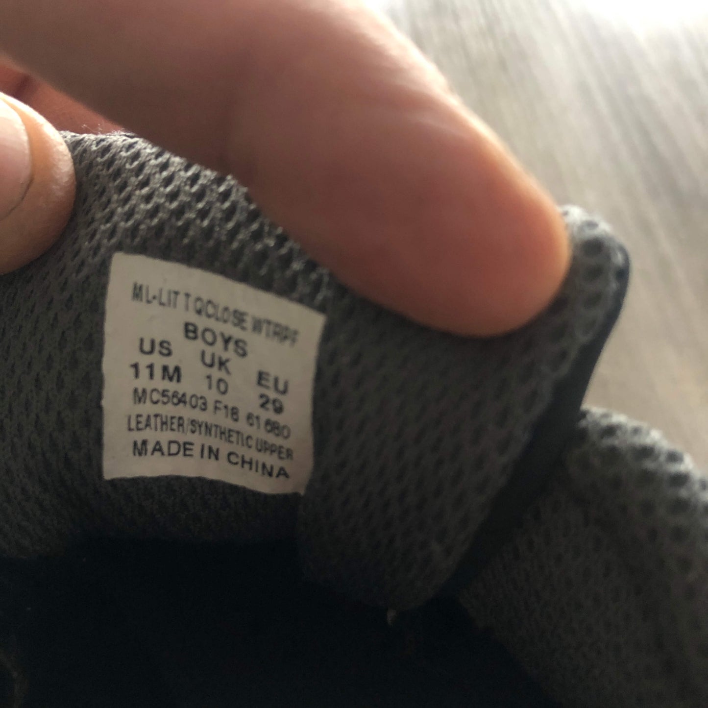 Hiking shoes, Shoes 11 (Toddler:2-4yr)