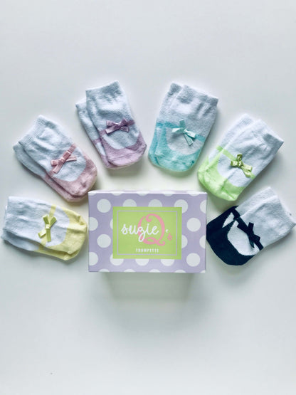0-12 M Trumpette Suzie Q’s Sock Bundle, Retails $35.00