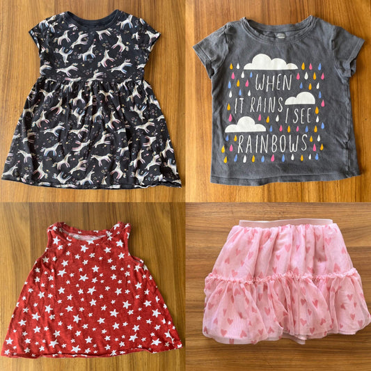 Size 4 Super Cute Old Navy Clothing Bundle, Kids 4/4T