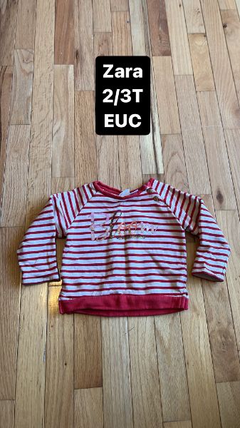 2-3 T Red striped sweater, Kids 3T