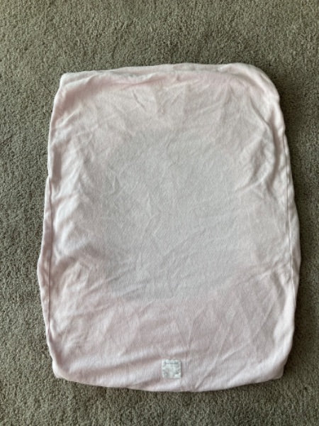 Pink Terrycloth Change Pad cover