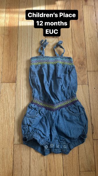 12 months Tank Romper