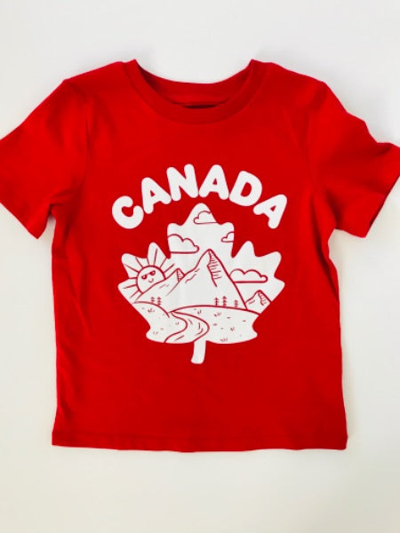 NWOT Joe Fresh Canada Tee, Kids 5/5T (extra small)