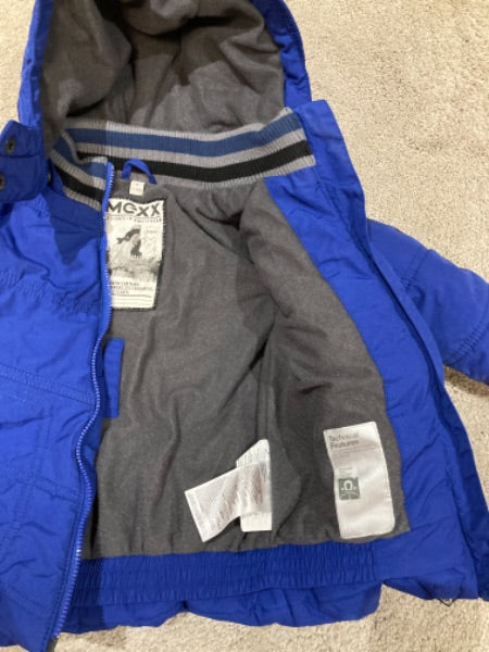 Mexx - Blue Winter Jacket - 12-18 months, Kids 18 Month (12-18M)