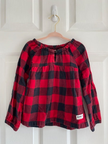 Roots Plaid Flannel (3T), Kids 3T