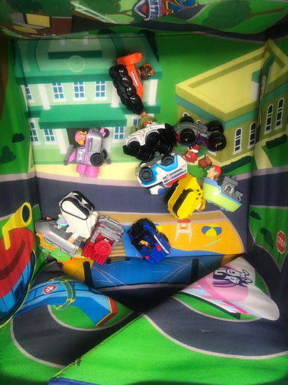 Paw patrol adventure bay car mat/storage set