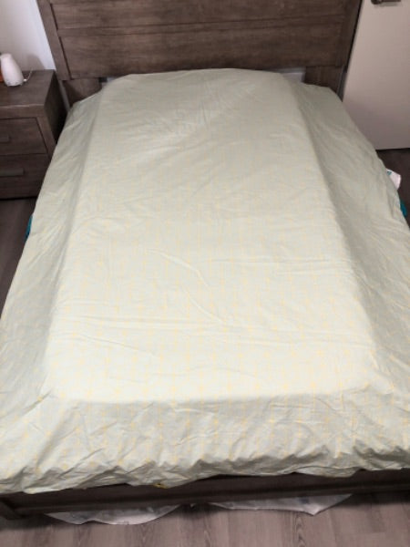 Organic cotton twin duvet cover