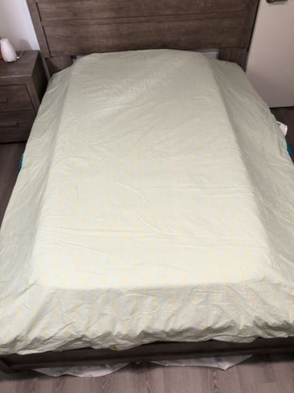 Organic cotton twin duvet cover