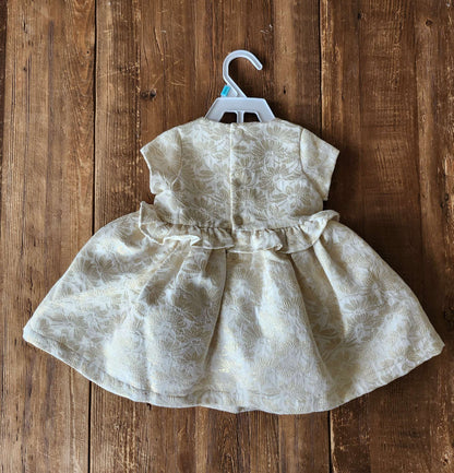 Carter's, 6 months, Jacquard party dress, Like new, Kids 6 Month (3-6M)