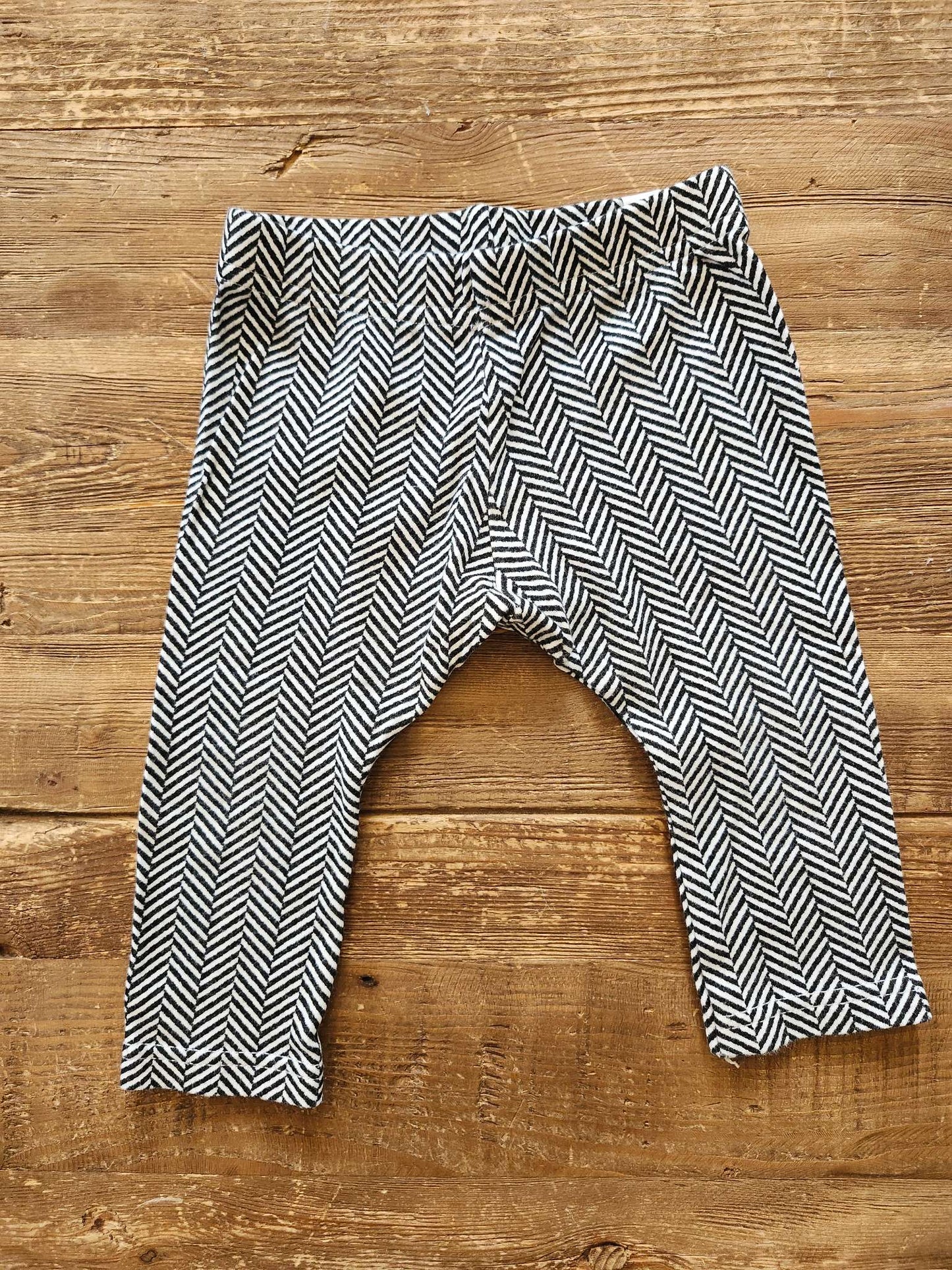 My Mila, herringbone leggings, 6-12 months, Kids 9 Month (6-9M)