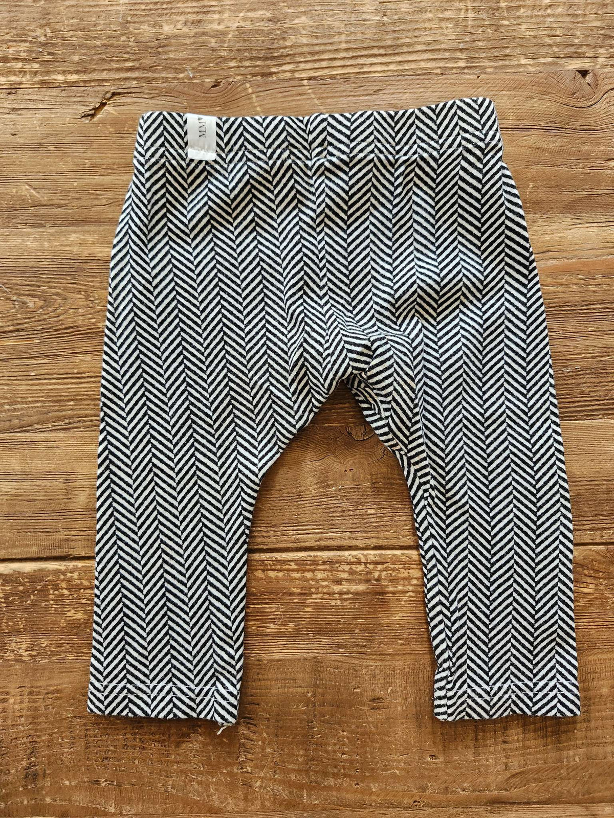 My Mila, herringbone leggings, 6-12 months, Kids 9 Month (6-9M)