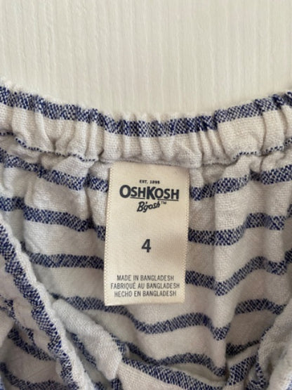 Oshkosh stripped Shorts Romper (4T), Kids 4/4T