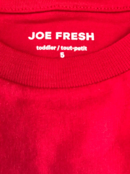 NWOT Joe Fresh Canada Tee, Kids 5/5T (extra small)