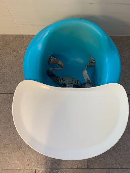 Bumbo Chair with Tray and Seatbelt