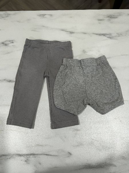 1 Grey Pants and 1 Grey Shorts