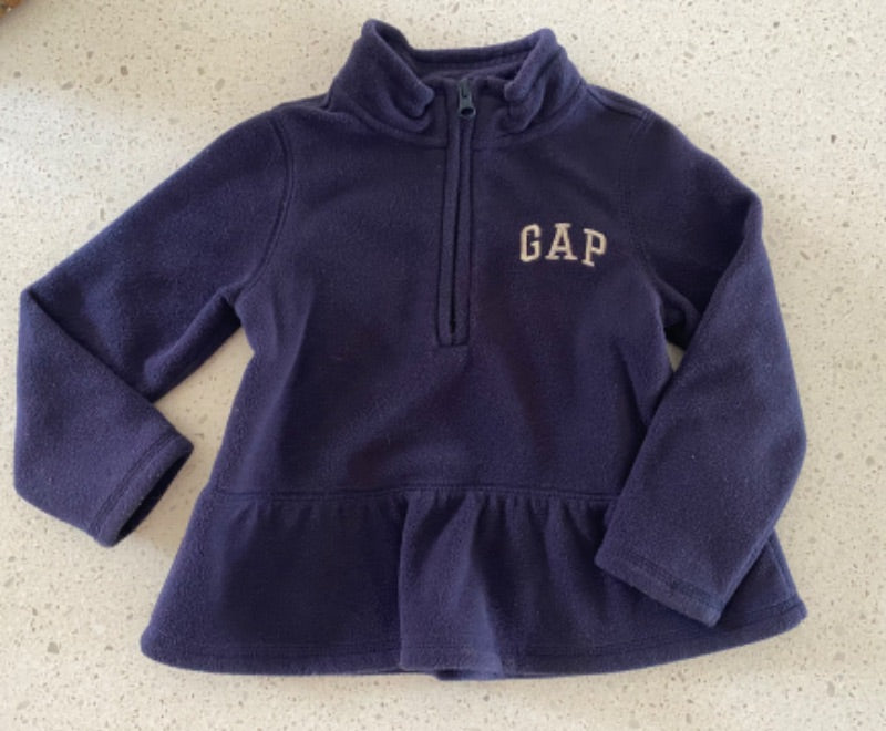 Gap Fleece Half-zip Pullover  (4T)