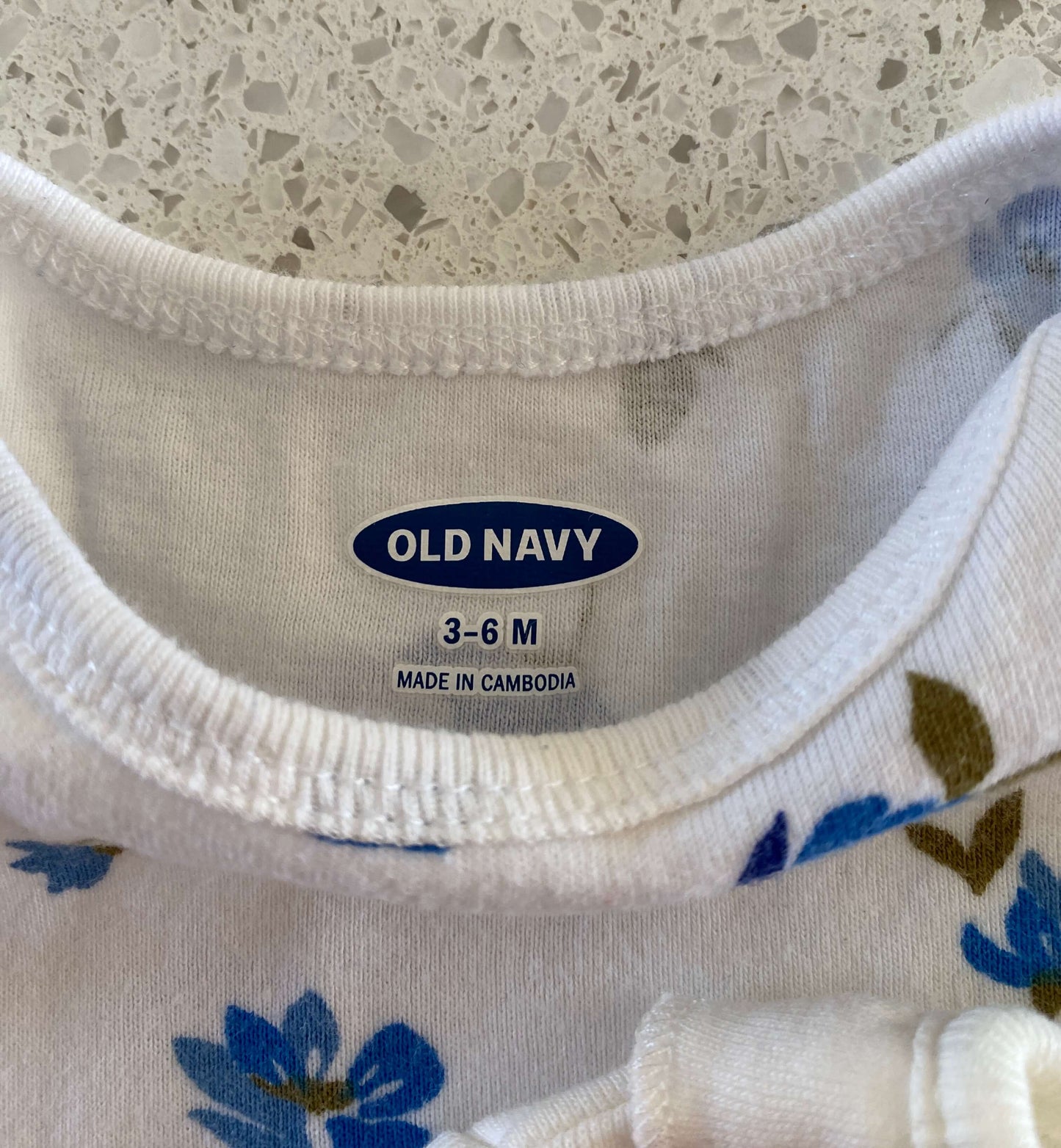 3 Long sleeve Diaper Shirts , Kids 6 Month (3-6M)