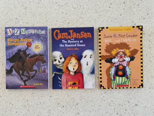 Halloween Set of 3 Beginner Chapter Books