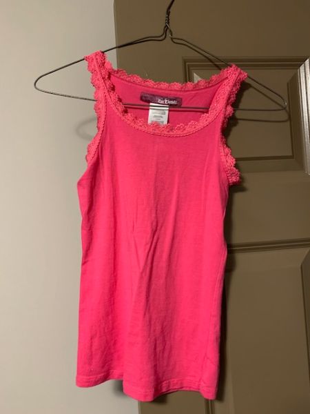 Two pink Tank Tops. Size Medium. Epic Threads, Kids 10