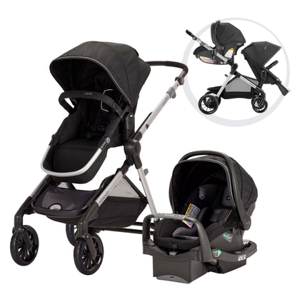 Evenflo Pivot Xpand Modular Compact Fold Travel System RETAIL799.99