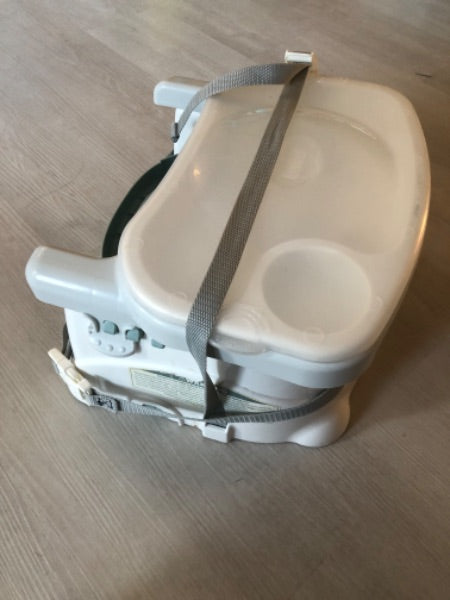 Portable High Chair/Booster with trays