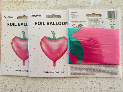 Strawberry Birthday Supplies