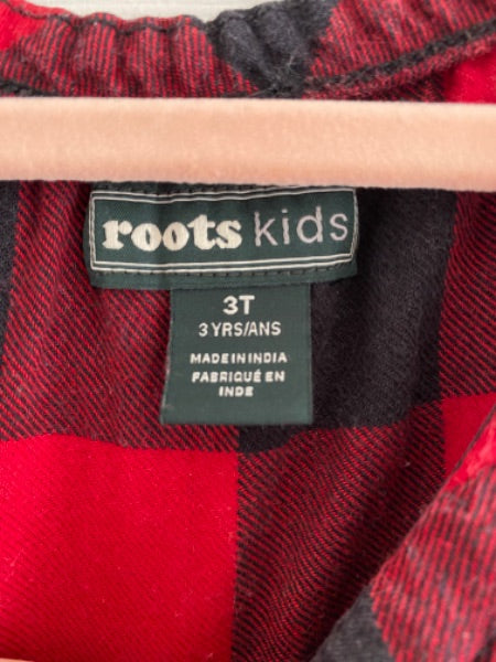 Roots Plaid Flannel (3T), Kids 3T