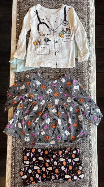Halloween outfit + Dr. Costume, Kids 12 Month (9-12M)