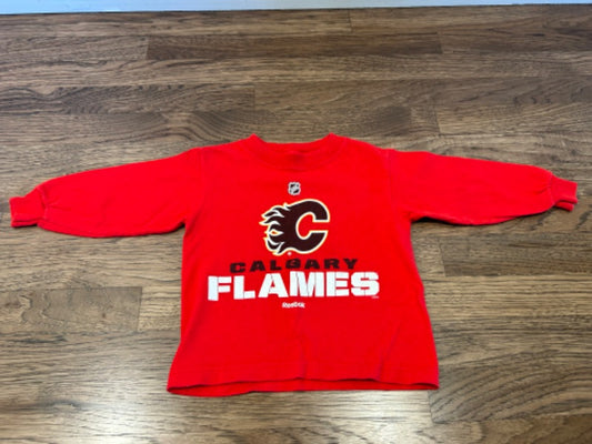 Calgary Flames Long sleeve shirt 2T, Kids 2T