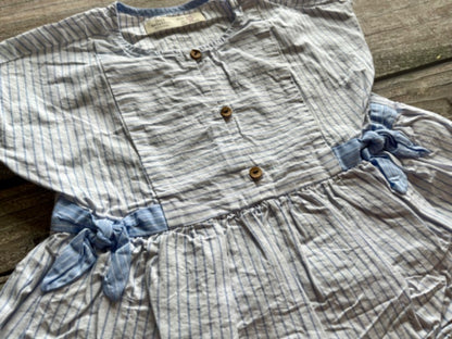 Zara size 2-3 girls cotton blouse with bows, Kids 3T