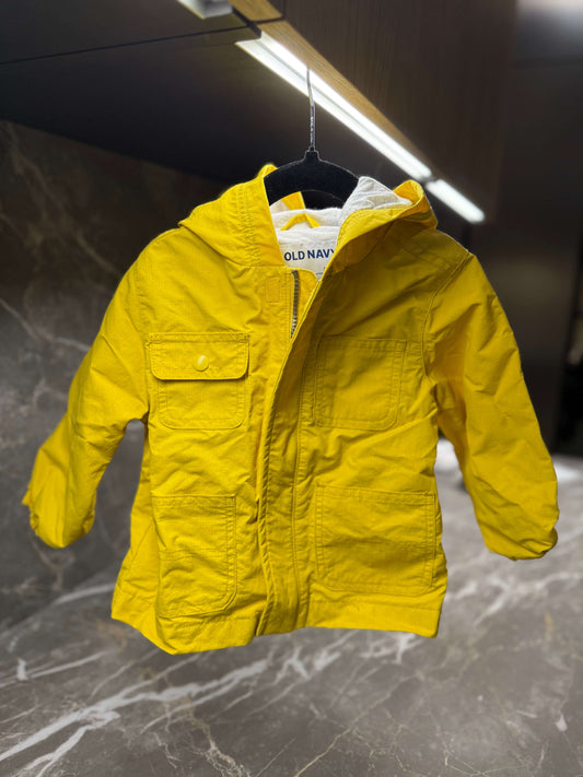 Yellow Rain Coat 3T, Kids 3T