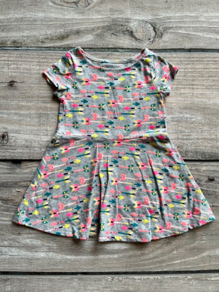 Cat & Jack size 2 girls colourful arrows summer dress, Kids 2T