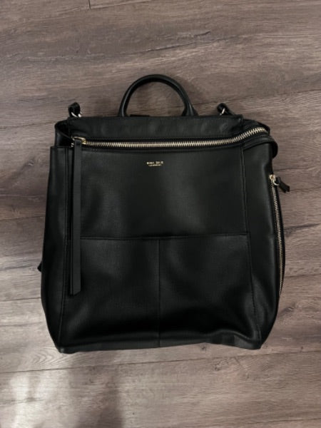 Mina Baie Midi Harper Leather Diaper Bag, MSRP $440