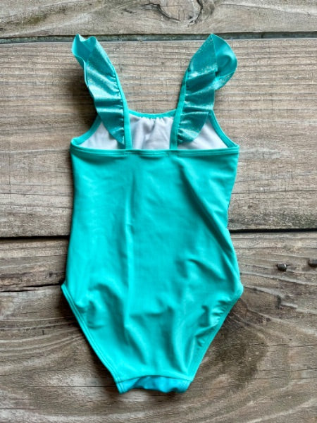 H&M size 2-4 girls Disney Little Mermaid swimsuit, Kids 4/4T