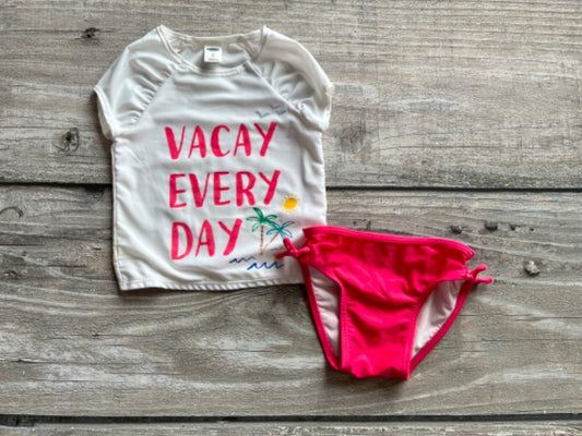 Old Navy size 2T girls 2-piece vacay swimsuit, Kids 2T